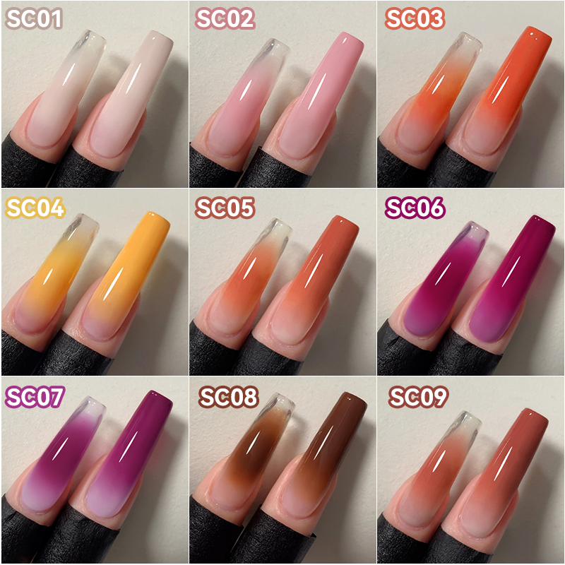 UR SUGAR 9색 그라데이션 페인팅 젤 네일 아트  - Nail Art Gothic 리뷰 및 가격