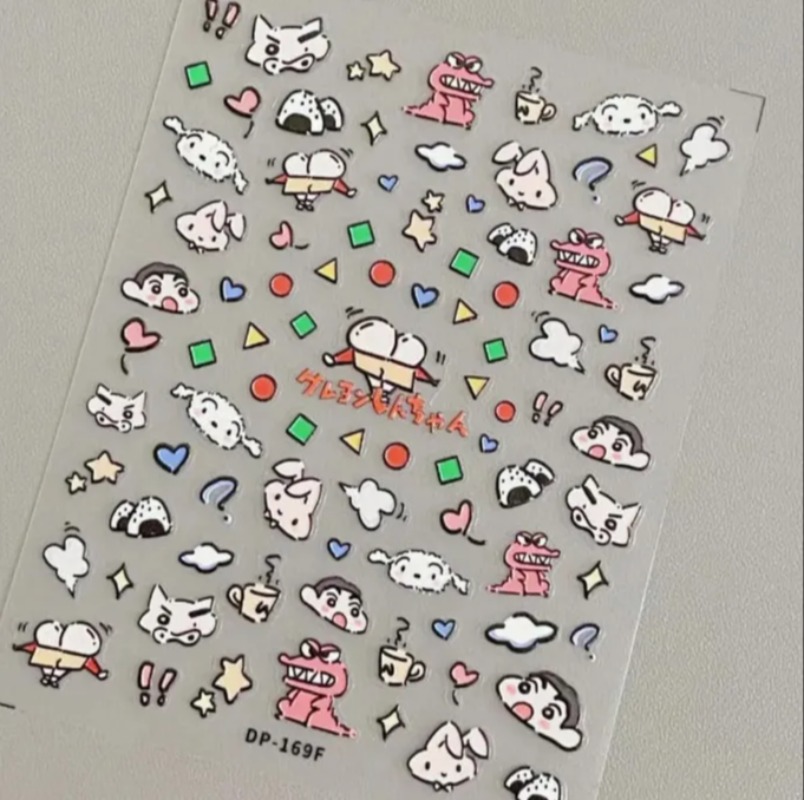 크레용신짱 크리에이티브 페이퍼 구카 노트북 엠보싱 스티 - Nail Art Quirky 리뷰 및 가격